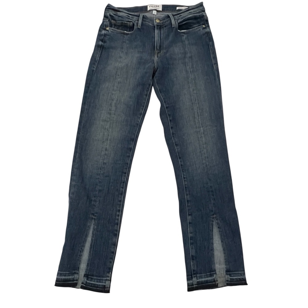 Frame Denim Jeans Le Nouveau Straight Split Hem 27